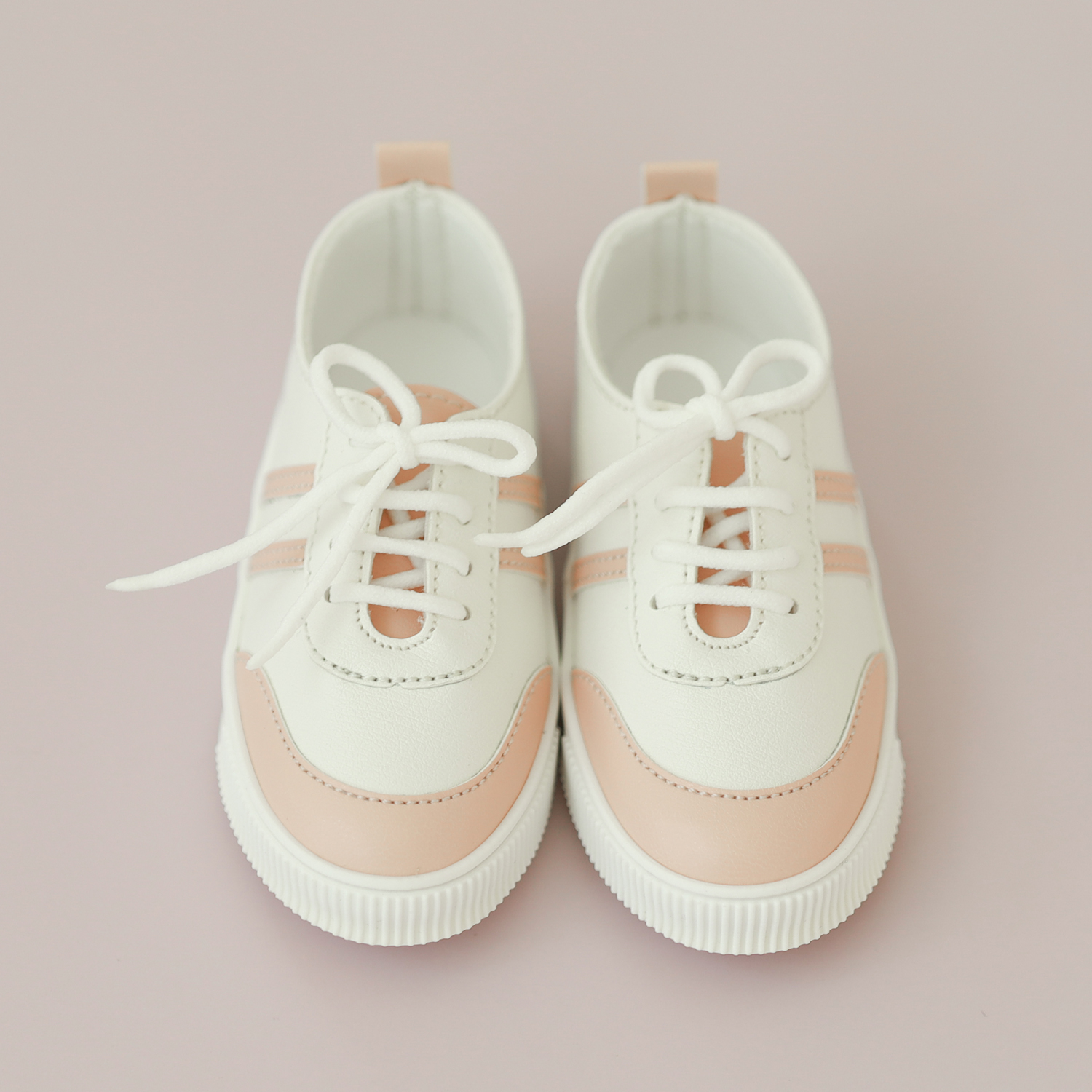 [SD9-16 Girl] Line sneakers. Pink